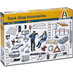 ITALERI Truck Shop Accessories 764 1:24 Model Kit