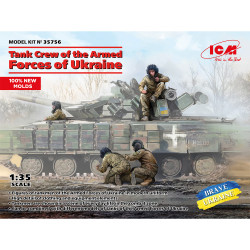 ICM 35756 Tank Crew of the Armed Forces of Ukraine 1:35 Model Kit