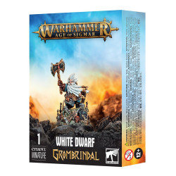 Games Workshop Warhammer AoS: White Dwarf 500 Grombrindal Miniature WD-22