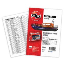 Airfix A65005 RNLI Shannon Class Lifeboat (A55015) 1:72 Decal Sheet