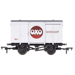 Dapol OXO No.1 Weathered Ventilated Van OO Gauge DA4F-011-131