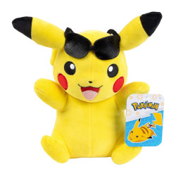 Pokemon Summer Pikachu with Sunglasses Plush Soft Toy PKW3096