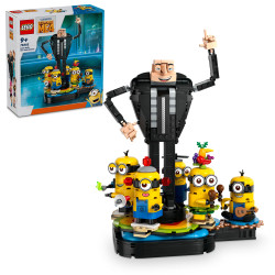 LEGO Despicable Me 75582 Brick-Built Gru and Minions Age 9+ 839pcs