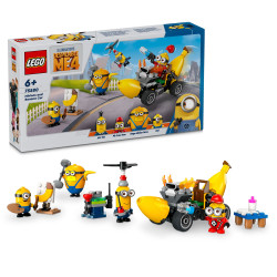 LEGO Despicable Me 75580 Minions and Banana Car Age 6+ 136pcs