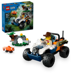 LEGO City 60424 Jungle Explorer ATV Red Panda Mission Age 6+ 92pcs