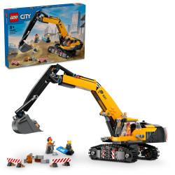 LEGO City 60420 Yellow Construction Excavator Age 8+ 633pcs