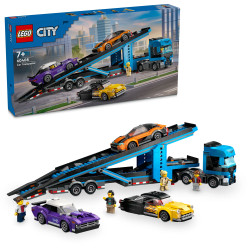 LEGO City 60408 Car Transporter Truck with Sports Cars Age 7+ 998pcs