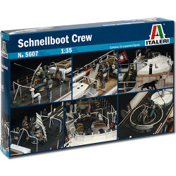 ITALERI Schnellboot Crew 5607 1:35 Figures Model Kit