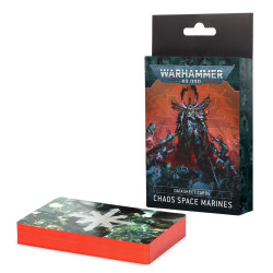 Games Workshop Warhammer 40k: Chaos Space Marine Datasheet Cards 43-02