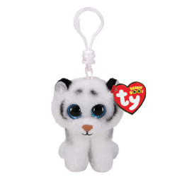 Ty Tundra the White Tiger - Beanie Boo - Key Clip 35234