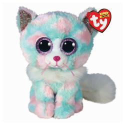 Ty Opal the Pastel Cat Beanie Boo 6" Plush Soft Toy 36376