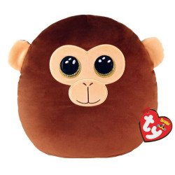 Ty Dunston the Monkey Squish-a-Boo Beanie 10" Plush Soft Toy 39241