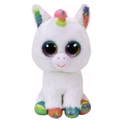 Ty Pixy White Unicorn Beanie Boo 6" Plush Soft Toy 36852