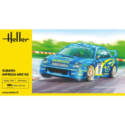 Heller 80199 Subaru Impreza WRC 2002 1:43 Model Kit