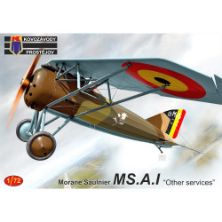 Kovozavody Prostejov 72455 Morane Saulnier MS.A.I Other Services 1:72 Model Kit