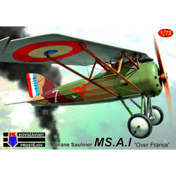 Kovozavody Prostejov 72453 Morane Saulnier MS.A.I 'Over France' 1:72 Model Kit