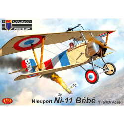 Kovozavody Prostejov 72449 Nieuport Ni-11 Bebe 'French Aces' 1:72 Model Kit