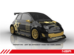 NSR Abarth 500 No.1 JPS Livery SW 1:32 NSR0427SW