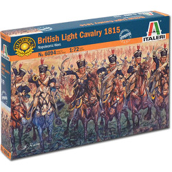 ITALERI English Light Cavalry Napoloenic Wars 6094 1:72 Figures Model Kit