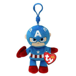 Ty Marvel: Captain America Key Clip 34004