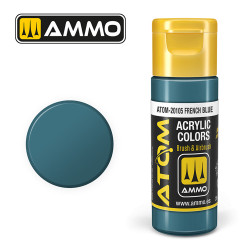 ATOM COLOR French Blue 20ml Model Paint Ammo by Mig 20105