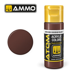 ATOM COLOR Schokobraun RAL 8017 20ml Model Paint Ammo by Mig 20062