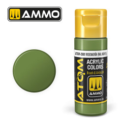 ATOM COLOR Resedagrun RAL 6011 20ml Model Paint Ammo by Mig 20081