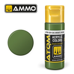ATOM COLOR Zinc Chromate Green 20ml Model Paint Ammo by Mig 20074