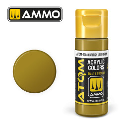 ATOM COLOR British Uniform 20ml Model Paint Ammo by Mig 20049