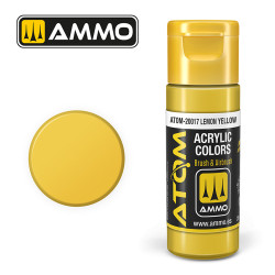 ATOM COLOR Lemon Yellow 20ml Model Paint Ammo by Mig 20017