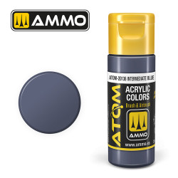 ATOM COLOR Intermediate Blue 20ml Model Paint Ammo by Mig 20136