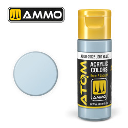 ATOM COLOR Light Blue 20ml Model Paint Ammo by Mig 20122