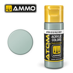 ATOM COLOR Pale Grey 20ml Model Paint Ammo by Mig 20130