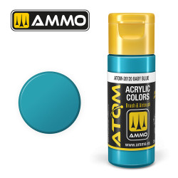 ATOM COLOR Baby Blue 20ml Model Paint Ammo by Mig 20120