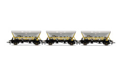Hornby Wagon Pack R60067 HFA Hopper Wagons, Three Pack, BR Coal Sector - Era 8