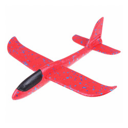 Hand Chuckie Foam Glider Red 360mm Wingspan