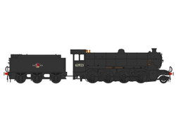 Heljan Gresley O2/1 63923 BR Late Black OO Gauge Steam Model Train HN3934