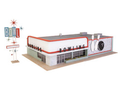 Walthers Vintage Bowling Alley Kit HO Gauge 933-4118