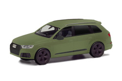 Herpa Audi Q7 w/Tinted Windows Oiive Green HO Gauge 420969-002