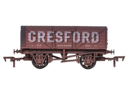 Dapol 7 Plank Wagon Gresford Wrexham 226 Weathered OO Gauge 4F-071-183