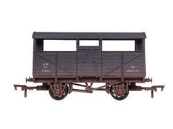 Dapol Cattle Wagon GWR 13827 Weathered OO Gauge 4F-020-046