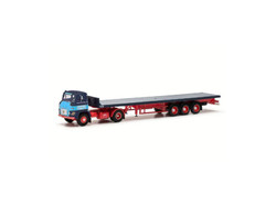 MBS Scania Vabis LB 76 Flatbed Semitrailer Malcolm HO Gauge 26499