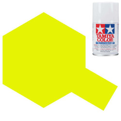 TAMIYA PS-27 Fluorescent Yellow Polycarbonate Spray Paint 100ml RC Car Body
