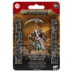 Games Workshop Maggotkin Of Nurgle: Rotbringer Sorcerer Warhammer AoS 83-61