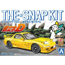 Aoshima 06550 Initial-D Keisuke Takahashi Mazda RX-7 Snap Kit 1:32 Model Kit