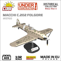 COBI 5760 Macchi C.202 Folgore HC WWII 1:32 Brick Model 405pcs
