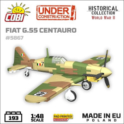 COBI 5867 Fiat G.55 Centauro HC WWII 1:48 Brick Model 193pcs