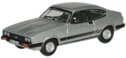 Oxford Diecast Ford Capri MkIII Strato Silver (Bodie) OD76CAP001 OO Gauge