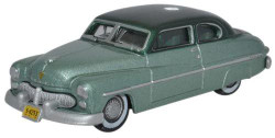 Oxford Diecast Mercury Monarch 1949 Adelia Green/Mogul Green OD87ME49001 HO Gauge