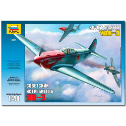 ZVEZDA 4814 Soviet Fighter YAK-3 Aircraft Model Kit 1:48